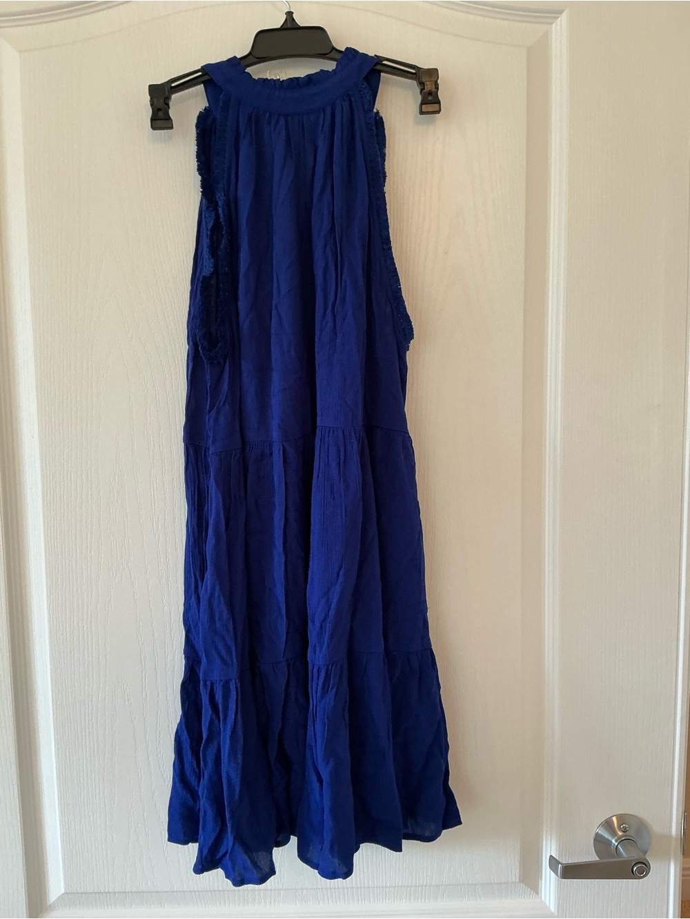 Dotti Royal Blue Button-Front Swim Coverup AMERICANA - Picture 4 of 7